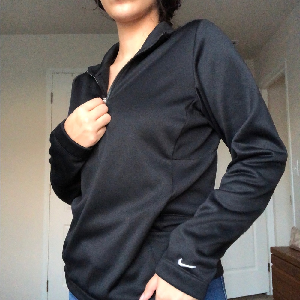 Nike half zip sweater